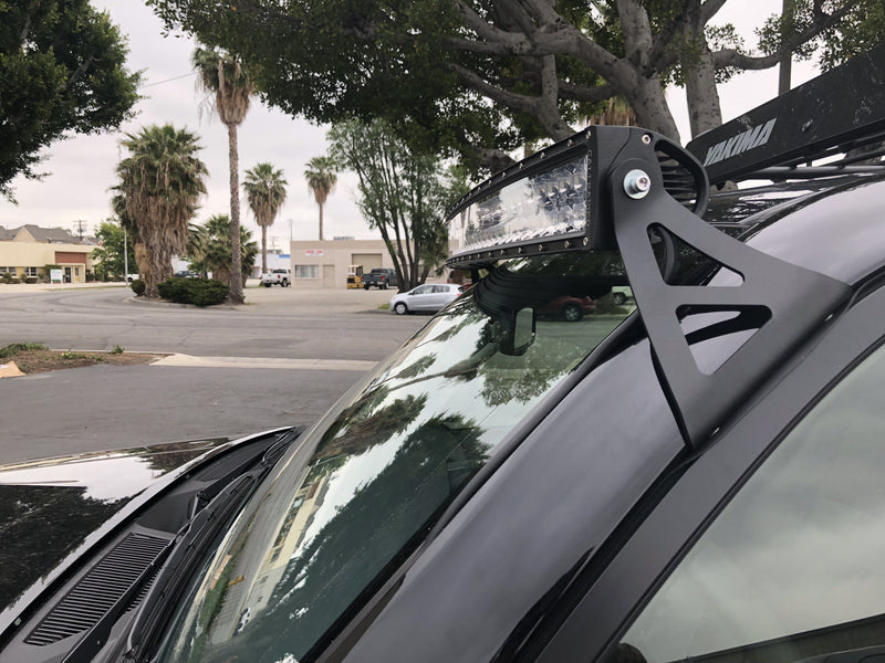 Load image into Gallery viewer, 52" Curved LED Light Bar Roof Mounting Brackets For 2003-2024 Toyota 4Runner
