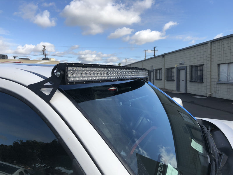 Load image into Gallery viewer, 52" Curved LED Light Bar Roof Brackets Kit For 2005-2023 Toyota Tacoma
