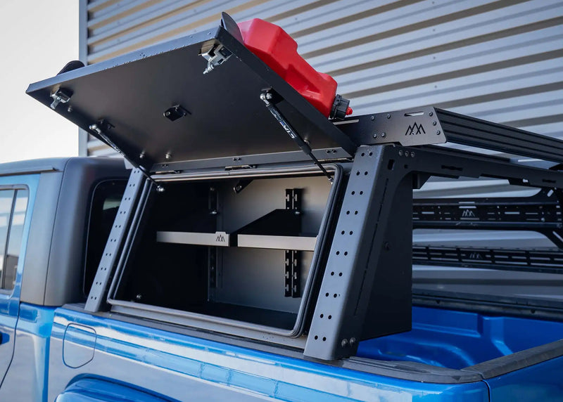 Load image into Gallery viewer, Overland Bed Rack Storage Box - Jeep Gladiator

