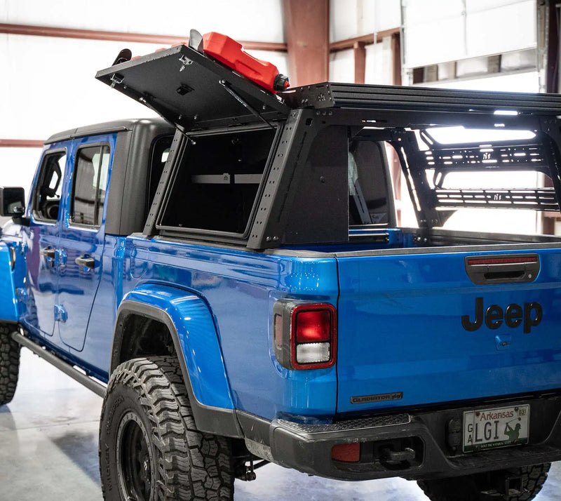 Load image into Gallery viewer, Overland Bed Rack Storage Box - Jeep Gladiator
