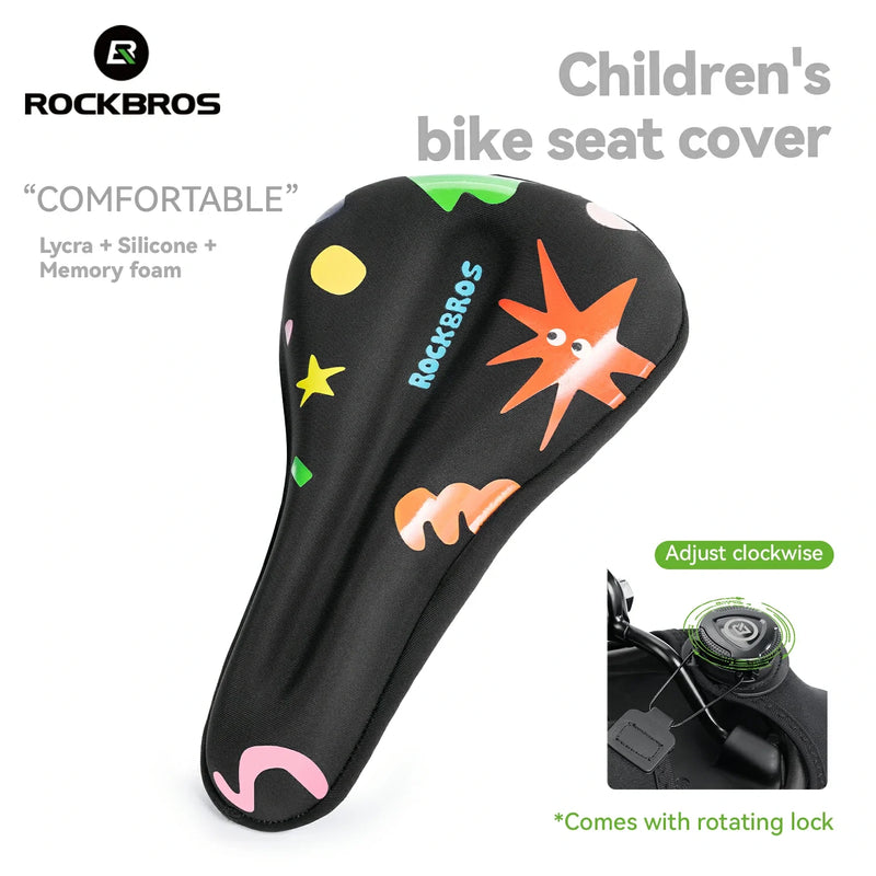 Load image into Gallery viewer, Gel Kids Bike Seat Cushion Cover
