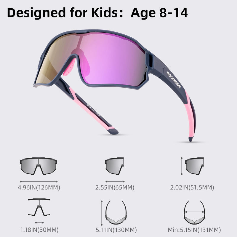 Load image into Gallery viewer, Kids Polarized Sunglasses for Youth (UV400)

