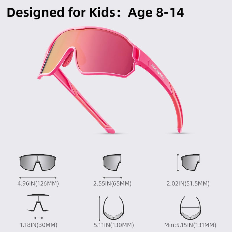 Load image into Gallery viewer, Kids Polarized Sunglasses for Youth (UV400)
