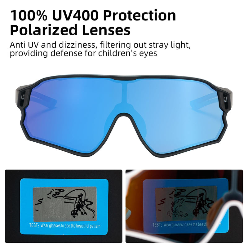 Load image into Gallery viewer, Kids Polarized Sunglasses for Youth (UV400)
