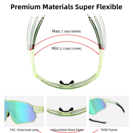 Kids Polarized Sunglasses for Youth (UV400)