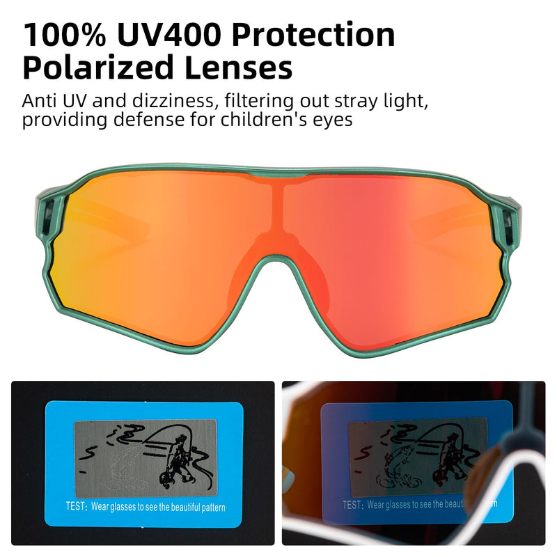 Load image into Gallery viewer, Kids Polarized Sunglasses for Youth (UV400)
