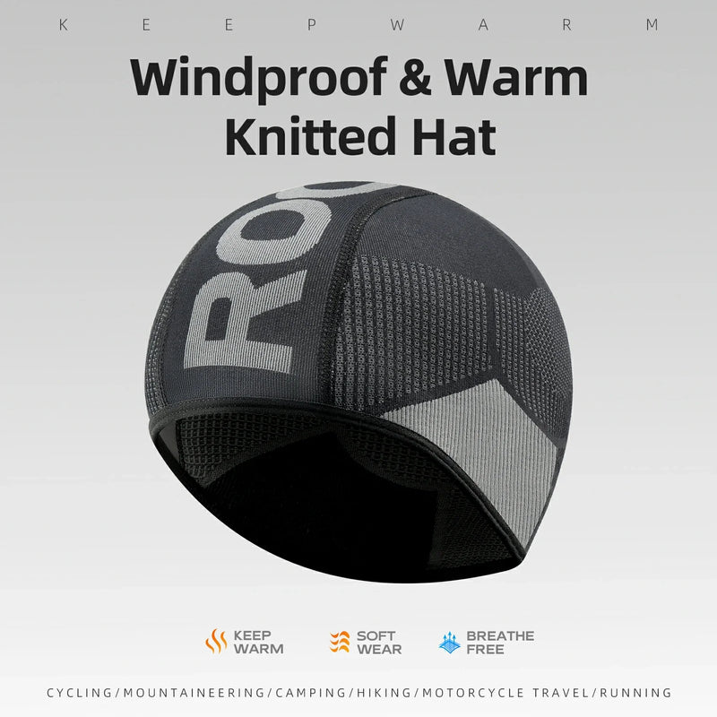 Load image into Gallery viewer, Knitted Cycling Cap for Under-Helmet Use Lightweight
