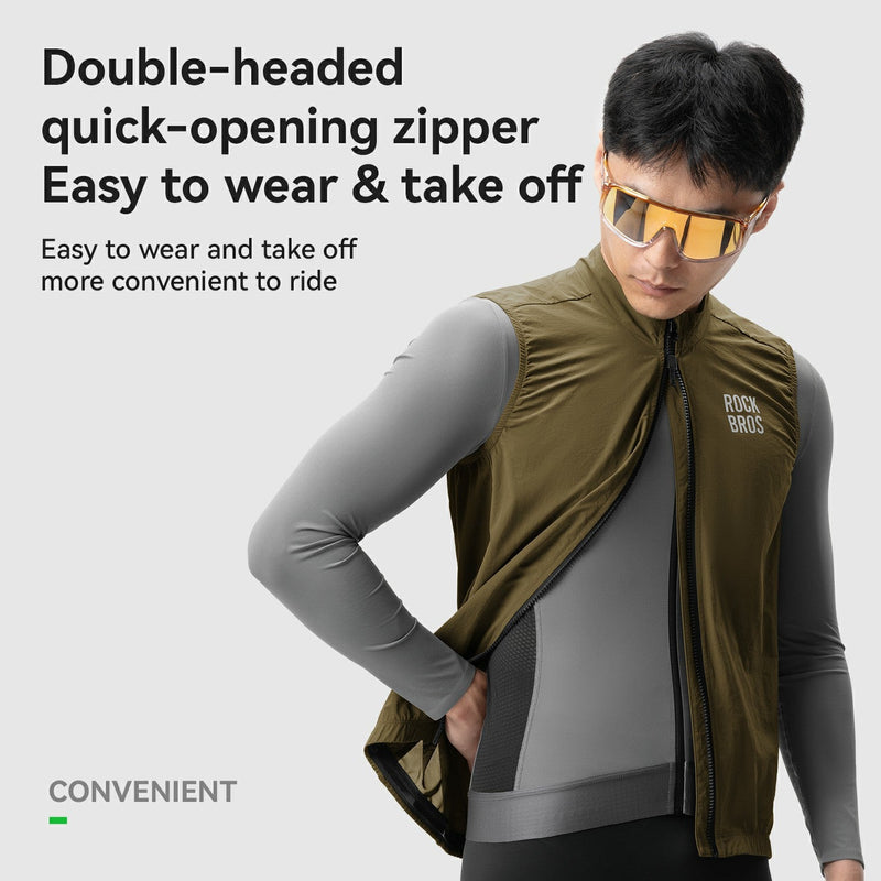 Load image into Gallery viewer, Windproof Cycling Vest Unisex
