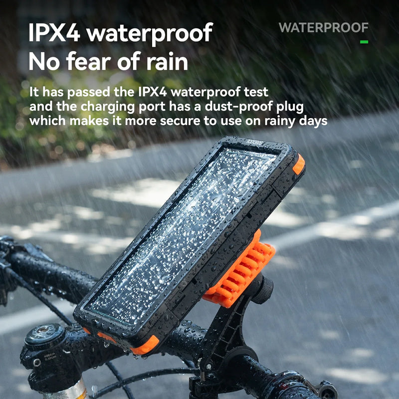Load image into Gallery viewer, Magnetic Waterproof Bike Phone Holder Shock-Absorbing For 4.7–6.9‘’
