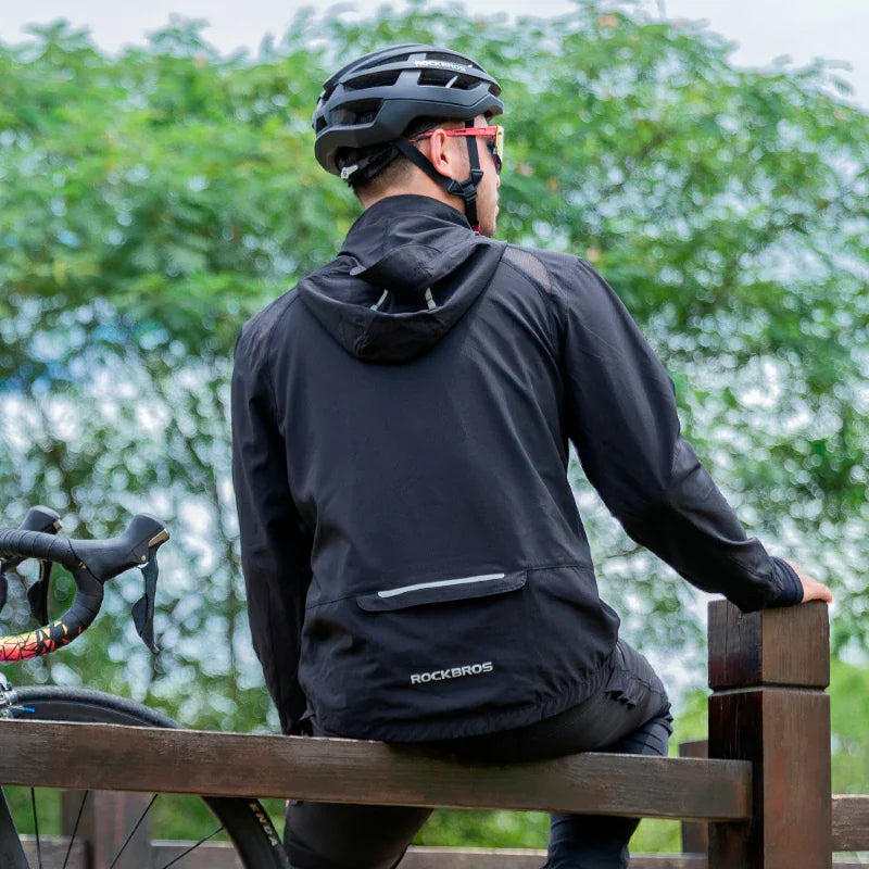 Load image into Gallery viewer, ROCKBROS Men's Softshell Jacket &amp; Pants Breathable Cycling Suit
