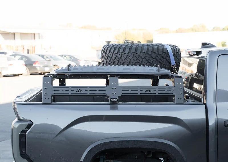 Load image into Gallery viewer, Toyota Tundra Bed Rack - Mid Height
