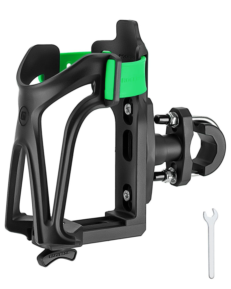Load image into Gallery viewer, ROCKBROS Adjustable Water Bottle Holder for 2.3-3" Bottles, Bike &amp; Motorcycle Mount
