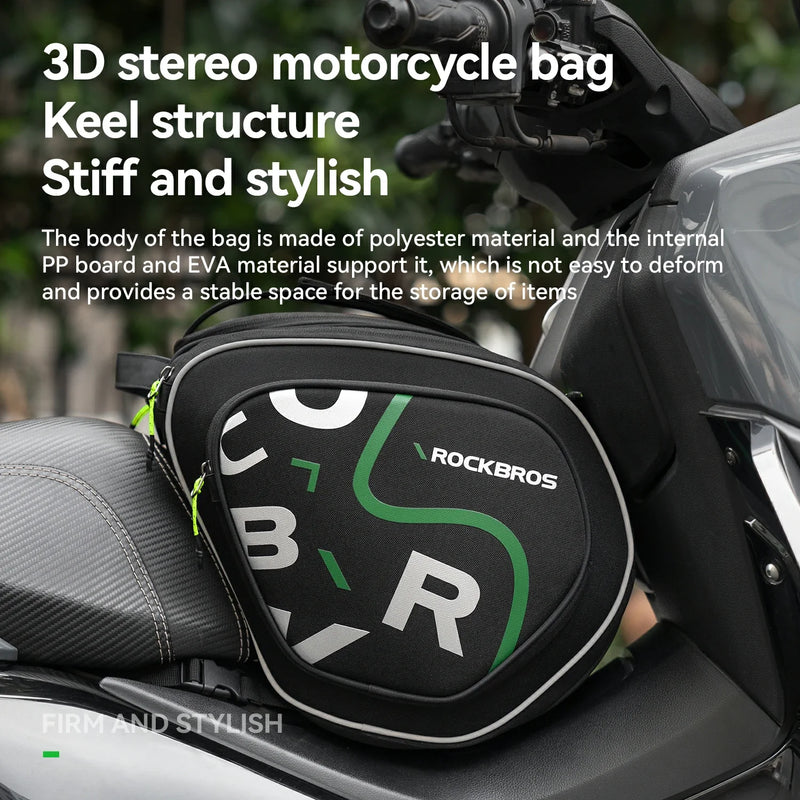 Load image into Gallery viewer, Motorcycle Tank Bag Helmet Bag 12L With Rain Cover
