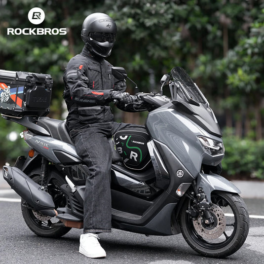 Motorcycle Tank Bag Helmet Bag 12L With Rain Cover