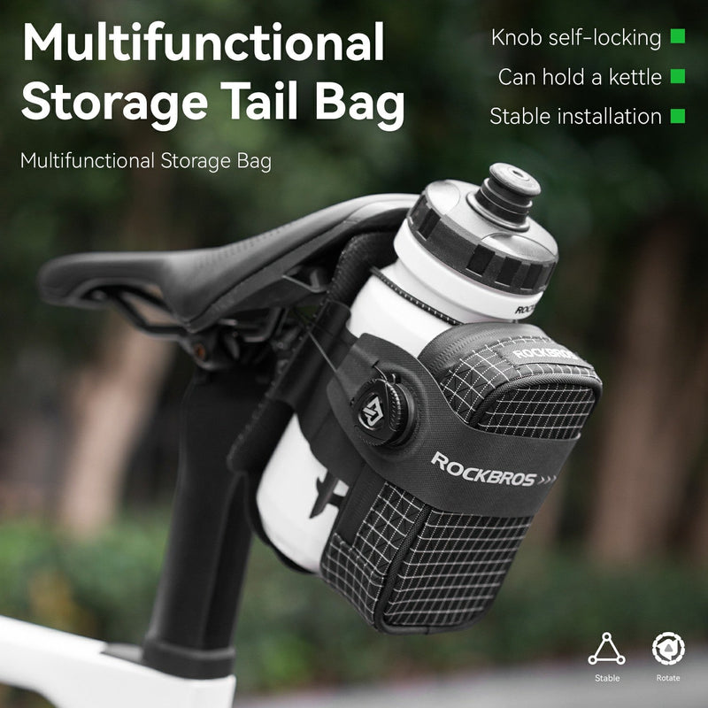 Load image into Gallery viewer, Multifunctional Cycling Storage Tail bag Saddle Bag Water Bottle Bag
