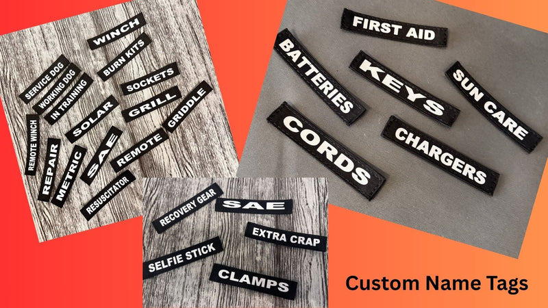 Load image into Gallery viewer, Custom Velcro Name Tags
