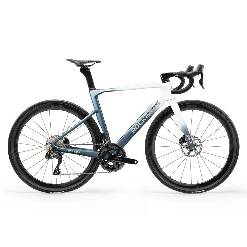Load image into Gallery viewer, PGZ - Carbon Fiber Road Bike – Blue/Green
