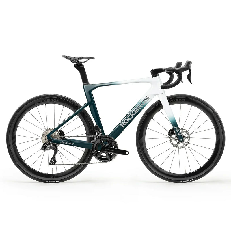 Load image into Gallery viewer, PGZ - Carbon Fiber Road Bike – Blue/Green

