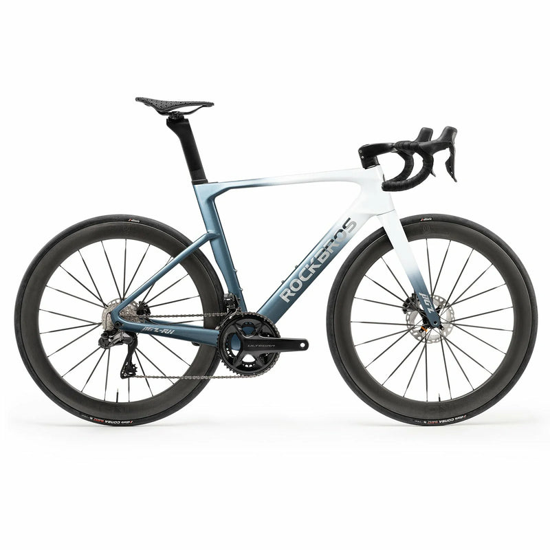 Load image into Gallery viewer, PGZ - Carbon Fiber Road Bike – Blue/Green

