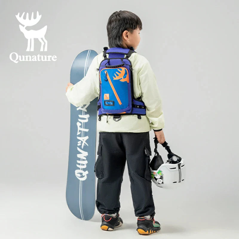 Load image into Gallery viewer, Qunature Kids’ Ski Training Backpack With Traction Rope-H53
