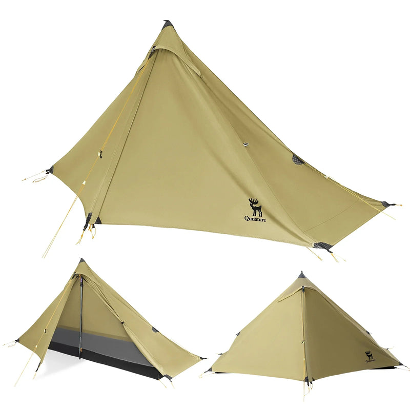 Load image into Gallery viewer, Qunature Ultralight Tent Rodless Rainproof Easy Setup for Outdoor Camping
