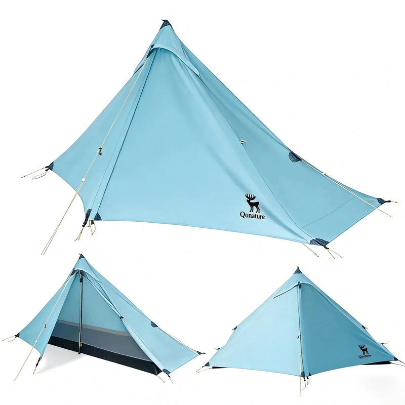 Load image into Gallery viewer, Qunature Ultralight Tent Rodless Rainproof Easy Setup for Outdoor Camping
