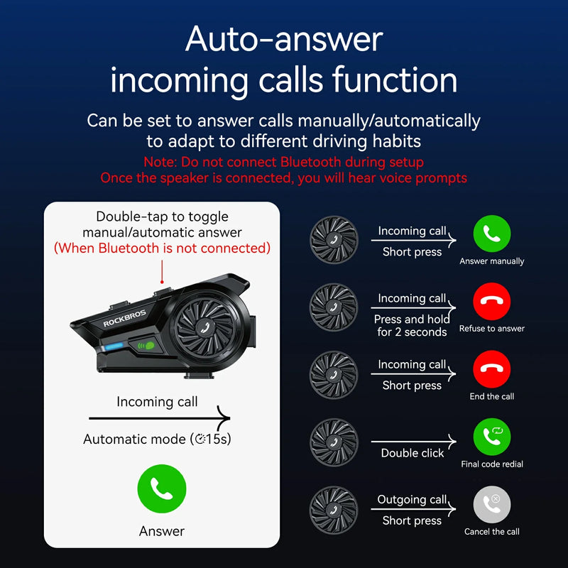 Load image into Gallery viewer, R1 Motorcycle Bluetooth Communication System Headset Helmet Speakers
