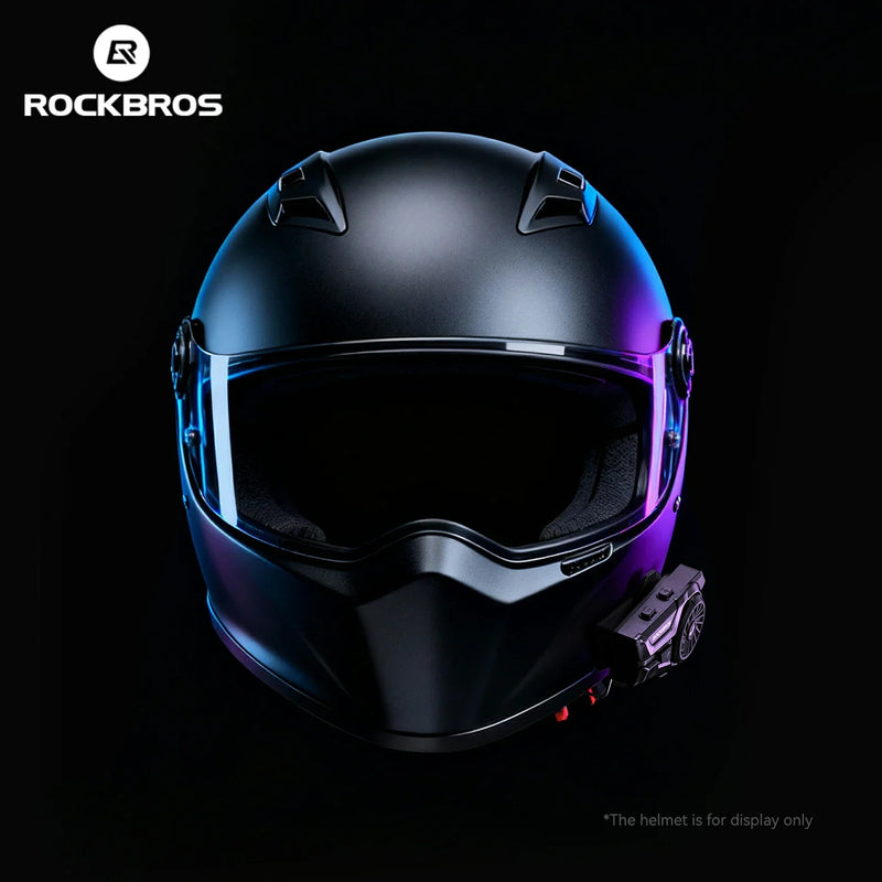 Load image into Gallery viewer, R1 Motorcycle Bluetooth Communication System Headset Helmet Speakers
