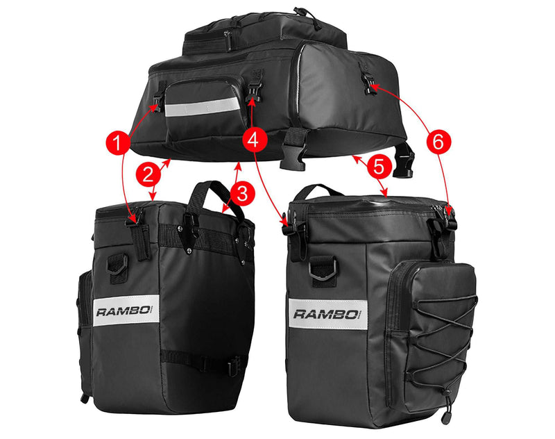 Load image into Gallery viewer, Waterproof Triple Accessory Bag- R161
