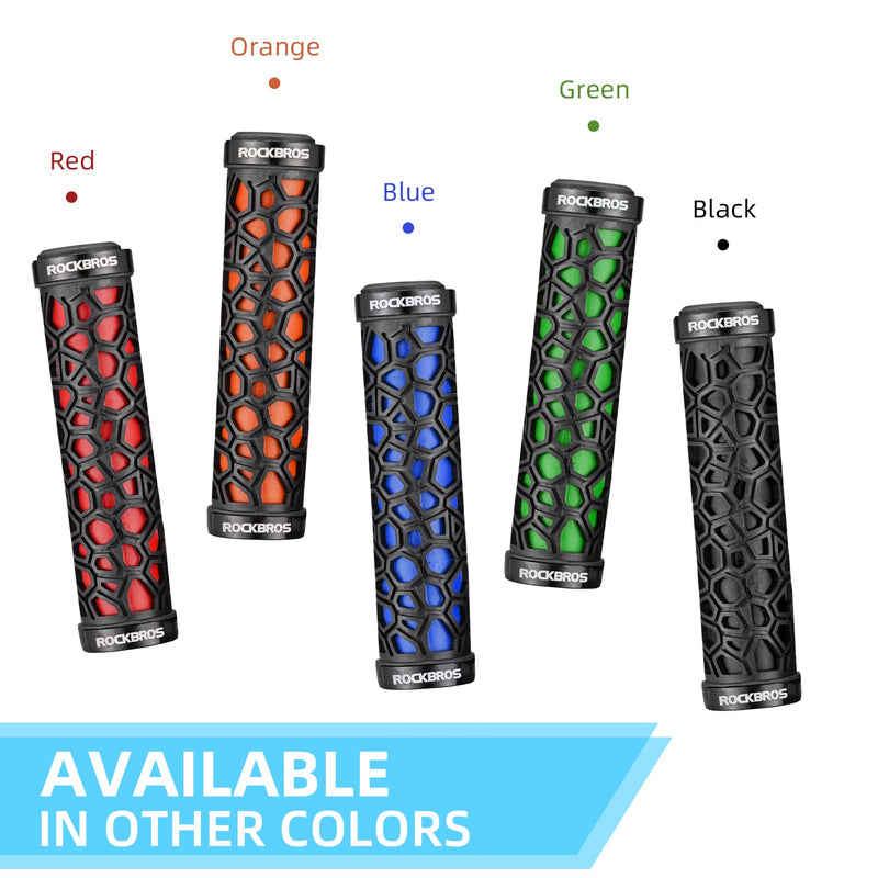 Load image into Gallery viewer, ROCKBROS Bike Handlebar Grips Double Lock-on Non-Slip Grips for MTB, BMX 22.2mm
