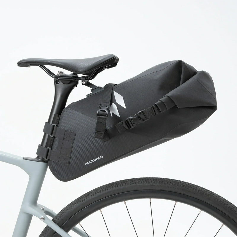 Load image into Gallery viewer, RideMate 100% Waterproof Bike Tail Bag 13L
