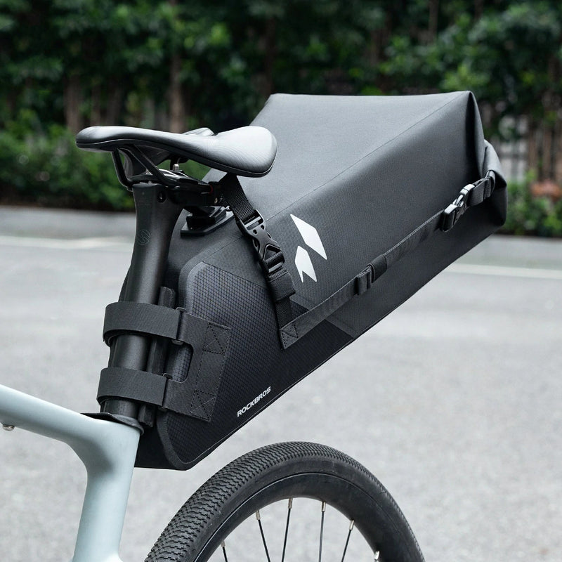 Load image into Gallery viewer, RideMate 100% Waterproof Bike Tail Bag 13L
