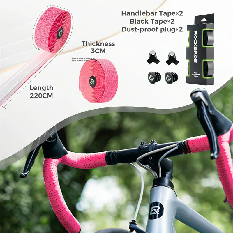 Load image into Gallery viewer, Road Bike Handlebar Tape 3mm Extra Long 220cm
