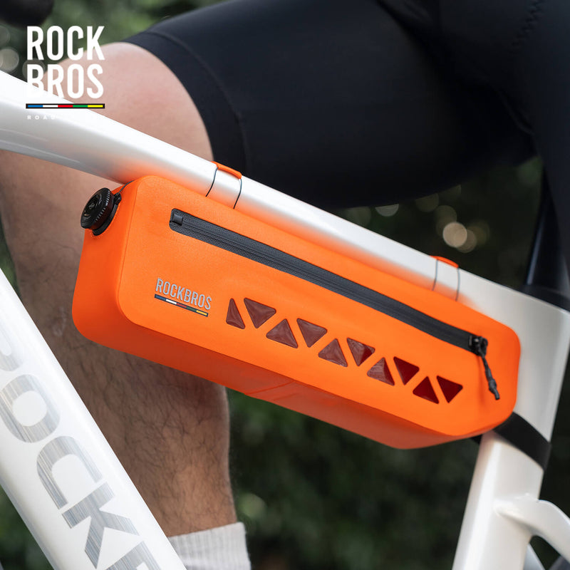 Load image into Gallery viewer, ROCKBROS 100% Waterproof Bike Frame Bag 1.7L Road-to-Sky
