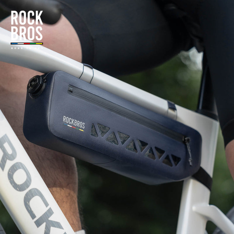 Load image into Gallery viewer, ROCKBROS 100% Waterproof Bike Frame Bag 1.7L Road-to-Sky
