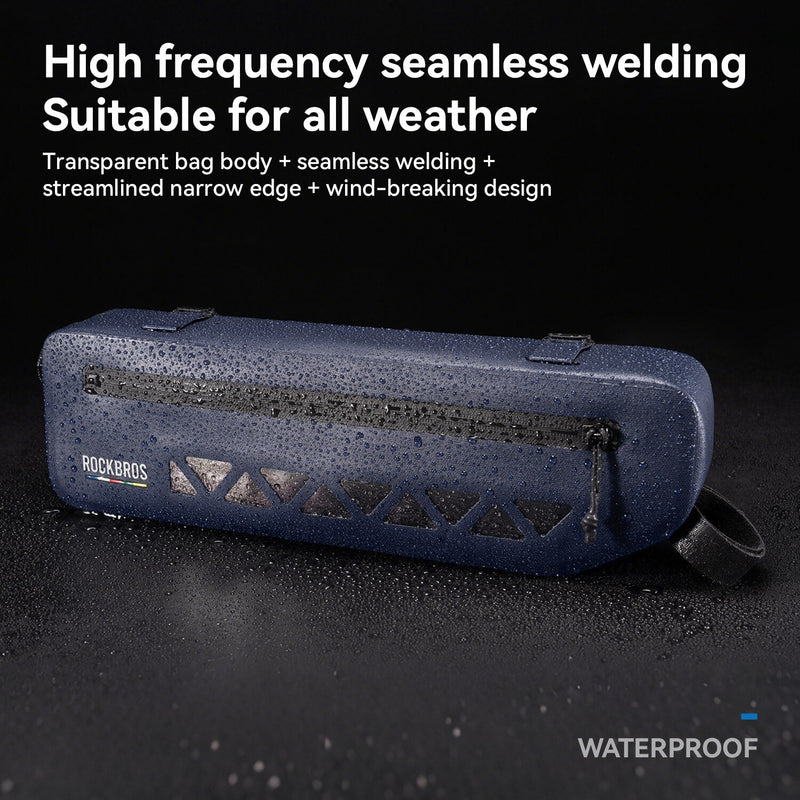 Load image into Gallery viewer, ROCKBROS 100% Waterproof Bike Frame Bag 1.7L Road-to-Sky
