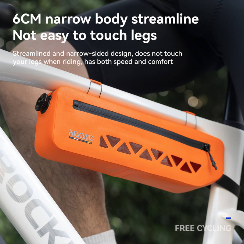 Load image into Gallery viewer, ROCKBROS 100% Waterproof Bike Frame Bag 1.7L Road-to-Sky
