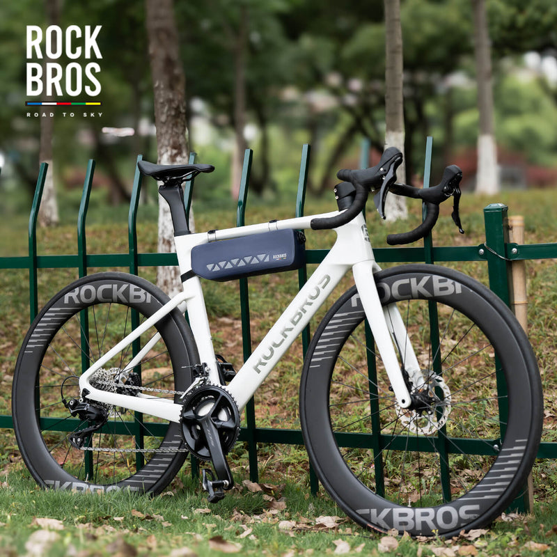 Load image into Gallery viewer, ROCKBROS 100% Waterproof Bike Frame Bag 1.7L Road-to-Sky
