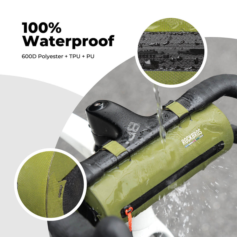 Load image into Gallery viewer, Road-to-Sky Bike Handlebar Bag 100% Waterproof 2L - AS-143
