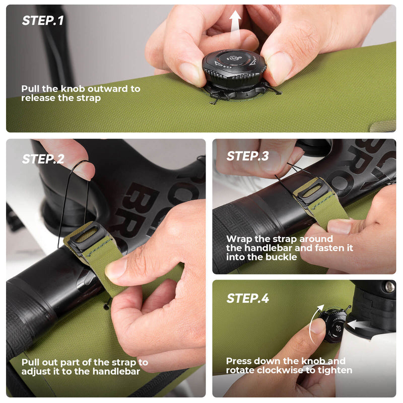 Load image into Gallery viewer, Road-to-Sky Bike Handlebar Bag 100% Waterproof 2L - AS-143
