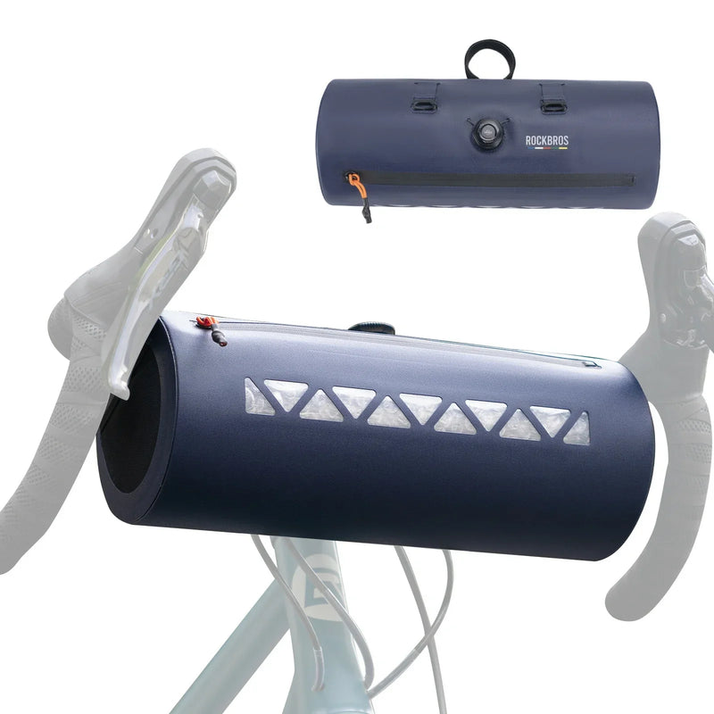 Load image into Gallery viewer, Road-to-Sky Bike Handlebar Bag 4L Waterproof for Road Gravel Bikes
