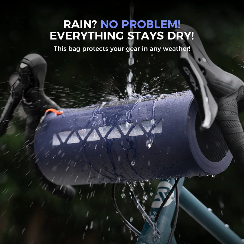 Load image into Gallery viewer, Road-to-Sky Bike Handlebar Bag 4L Waterproof for Road Gravel Bikes
