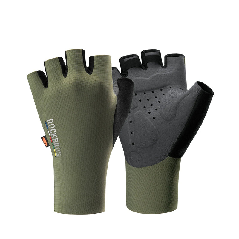 Load image into Gallery viewer, ROAD TO SKY Elastic Interface® Cycling Half Finger Gel Padded Gloves
