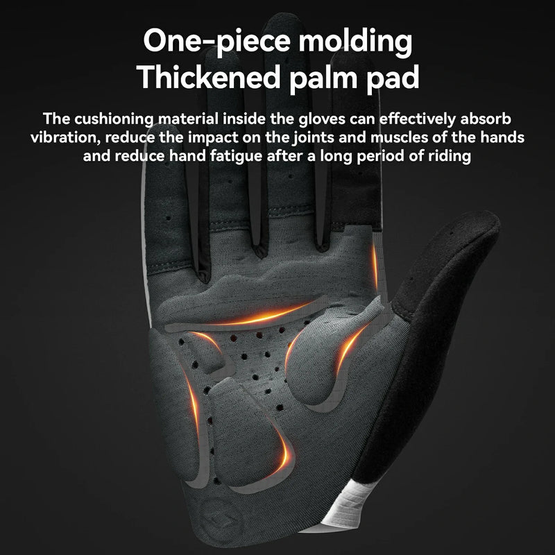 Load image into Gallery viewer, ROAD TO SKY Long Finger Elastic Interface® Cycling Gel Padded Gloves
