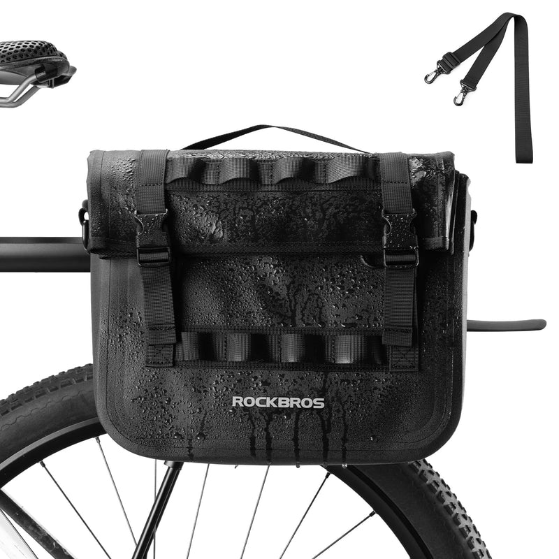 Load image into Gallery viewer, ROCKBROS Bike Panniers 15L Waterproof Bike Rack Bag for Cycling Commuting
