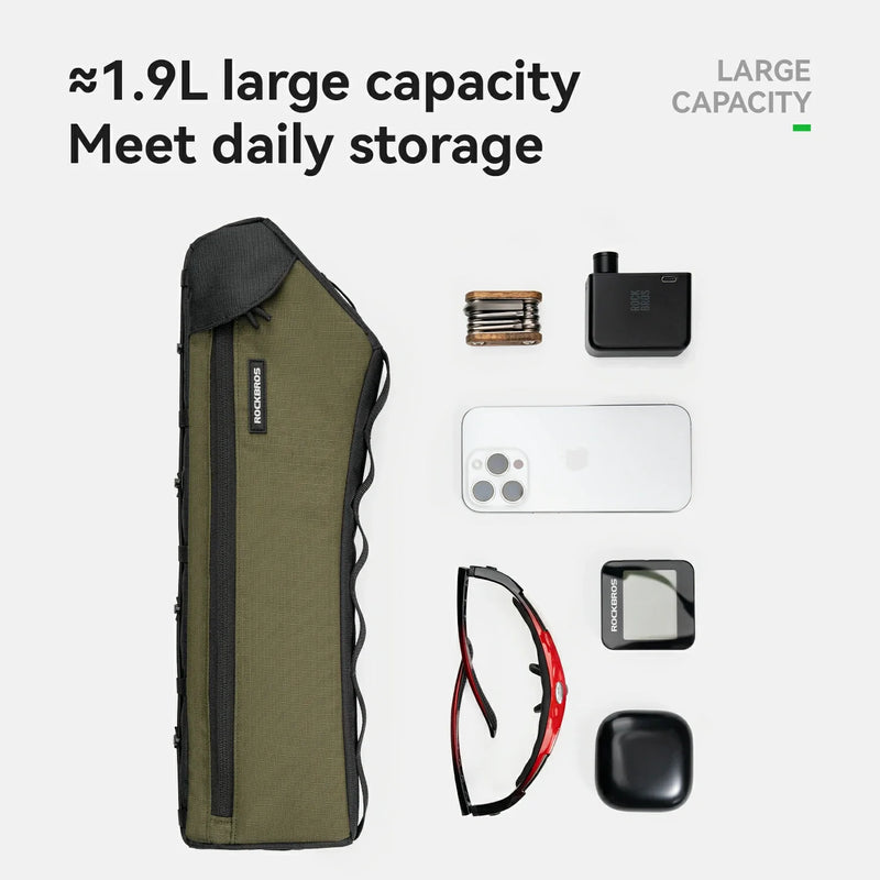 Load image into Gallery viewer, VERDANT REST Bike Triangle Bag 1.9L
