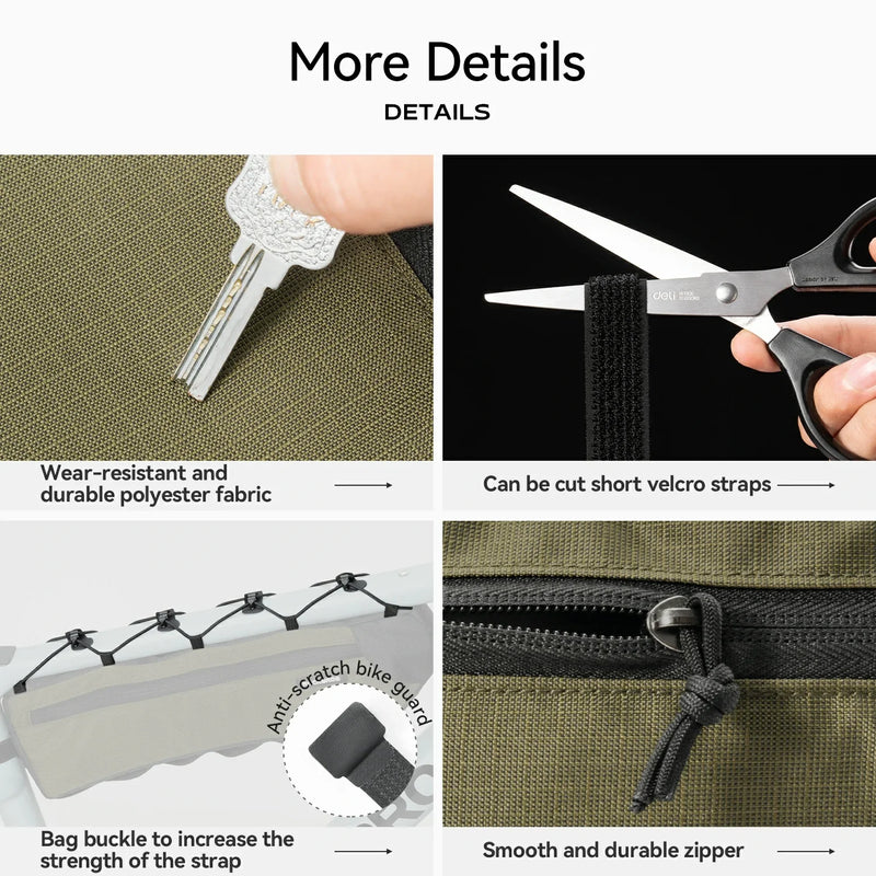 Load image into Gallery viewer, VERDANT REST Bike Triangle Bag 1.9L
