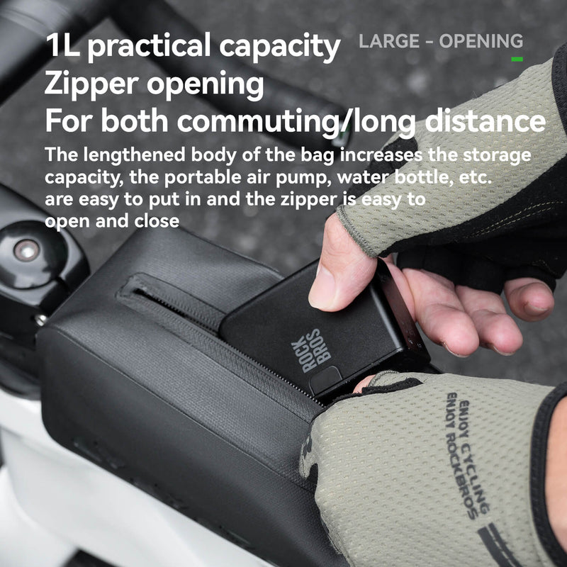 Load image into Gallery viewer, Road-to-Sky 100% Waterproof Bike Frame Bag
