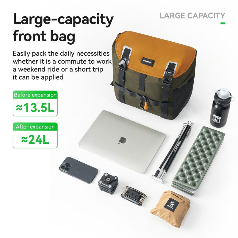 Load image into Gallery viewer, Gravel Road Bike Waterproof Front Bag 24L
