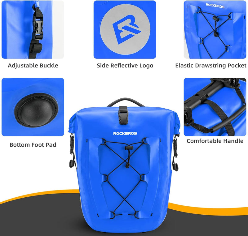 Load image into Gallery viewer, Bike Panniers Waterproof for Rear Rack
